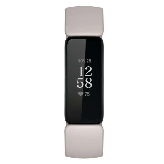 Fittnesz karkötő Fitbit Inspire 2 Lunar White/Black