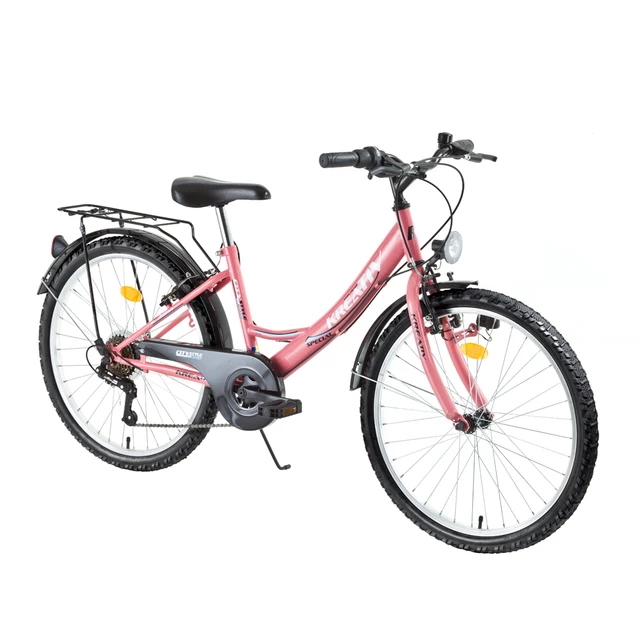 Rower dla dzieci DHS Kreativ Citystyle 2414 24" - model 2015 - Różowy