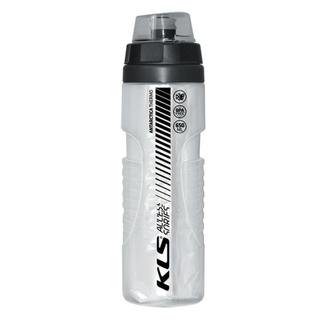 Insulated Cycling Water Bottle Kellys Antarctica 0.65L - White - White