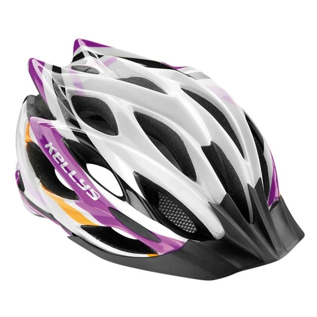 Bicycle Helmet KELLYS DYNAMIC - Violet-White - Violet-White