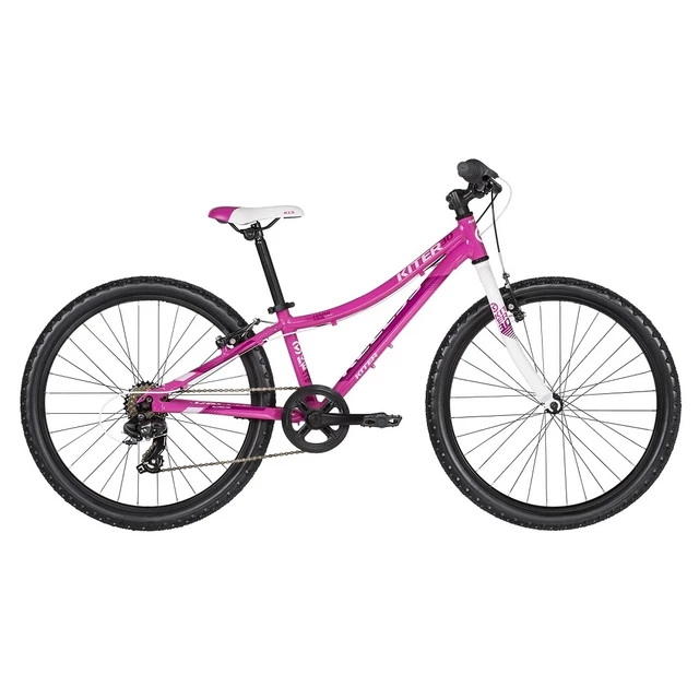 Juniorský bicykel KELLYS KITER 30 24" - model 2019 - Pink