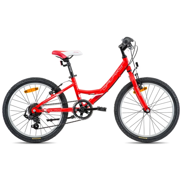 Kinderfahrrad für Mädchen Galaxy Kometa 20" - rot