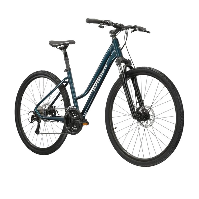 Women’s Cross Bike Kross Evado 3.0 28” Gen 005 - Turquoise/Grey - Turquoise/Grey