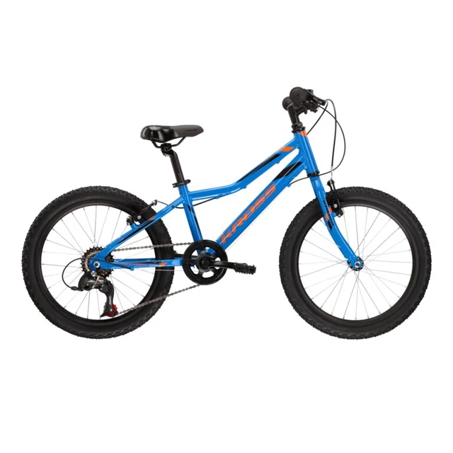 Children’s Bike Kross Hexagon Mini 1.0 SR 20” – 2022 - Blue/Orange Glossy