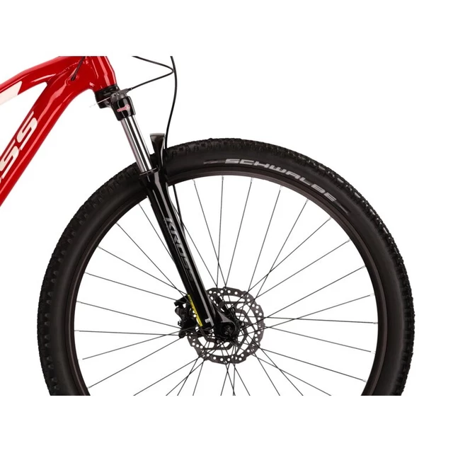 Horský bicykel Kross Level 3.0 29" Gen 002 - červená/biela