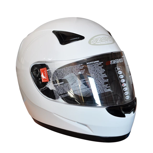 Motorradhelm Ozone A-951 - weiß