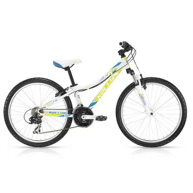 Juniorský bicykel KELLYS KITER 50 24" - model 2016 - biela