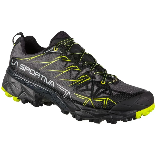 Men’s Hiking Shoes La Sportiva Akyra GTX - Carbon/Apple Green - Carbon/Apple Green