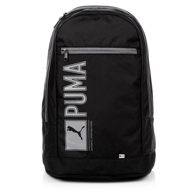 Backpack Puma Pioneer Black with Gray Logo