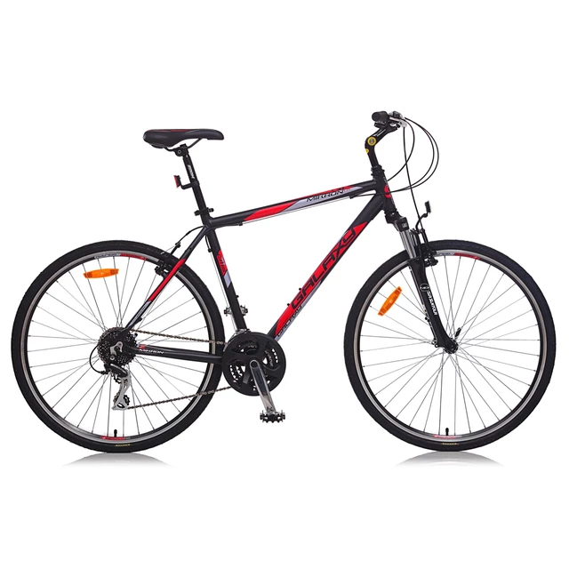 Crossový bicykel Galaxy Mikron - model 2014 - čierno-červená