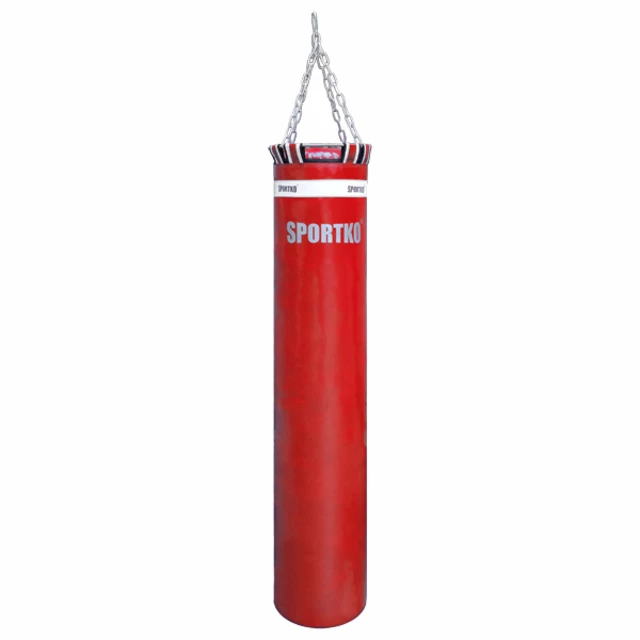 Worek bokserski SportKO MP04 30x150 cm / 60 kg - Czerwony