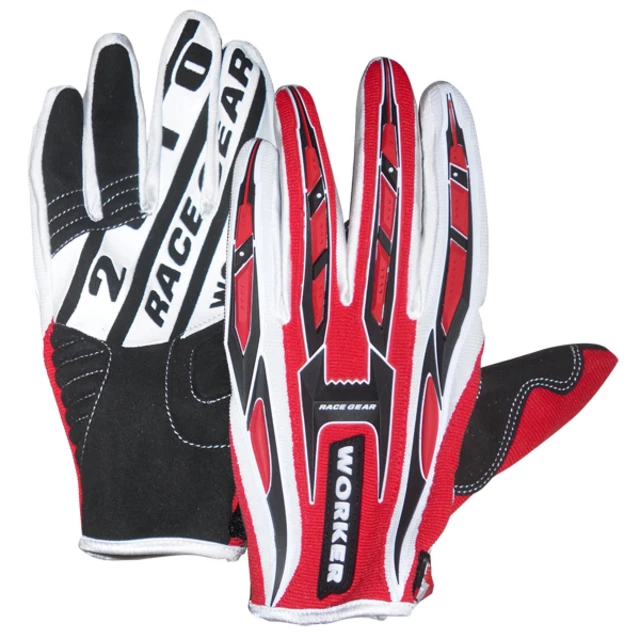 Motocross Gloves WORKER MT790 - Red