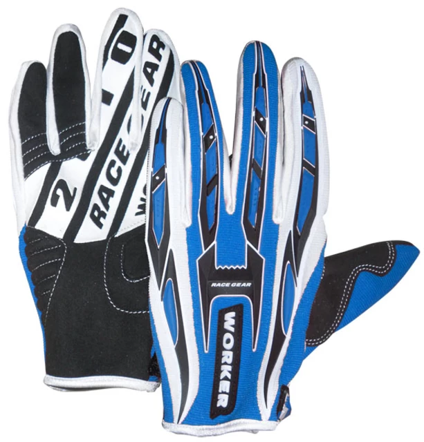 Motocross Gloves WORKER MT790 - Blue