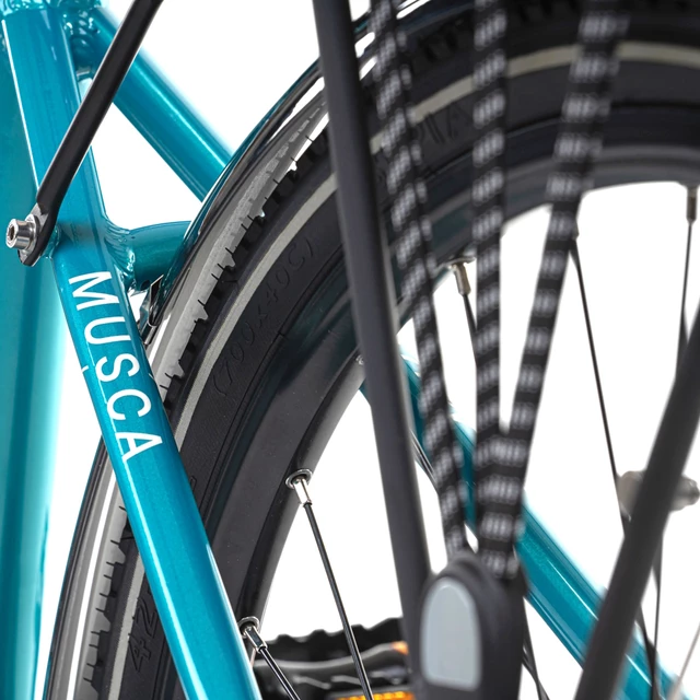 Urban E-Bike Levit Musca Urban MX 468 28” – 2024 - Turquoise pearl