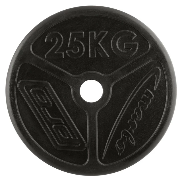 Olympijský liatinový kotúč Marbo Sport MW-O25 OLI 25 kg 50 mm