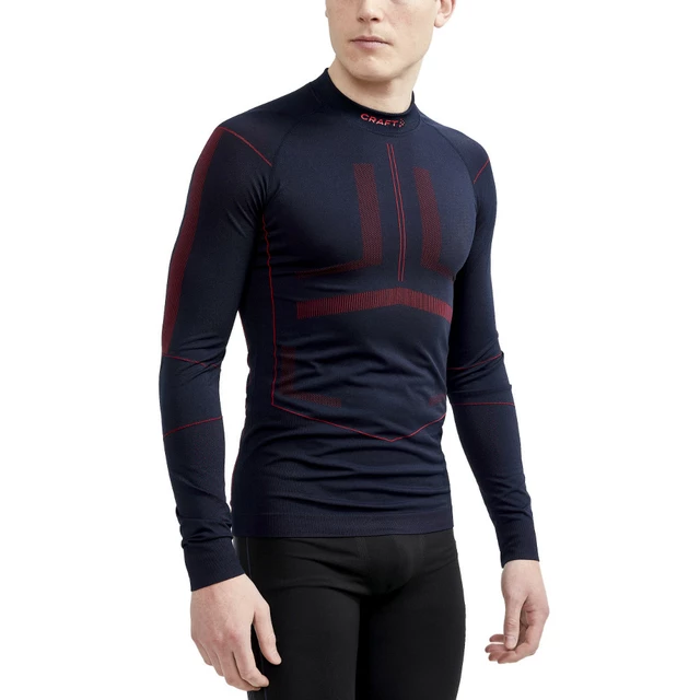 Men’s Baselayer CRAFT Active Intensity LS - Black - Dark Blue