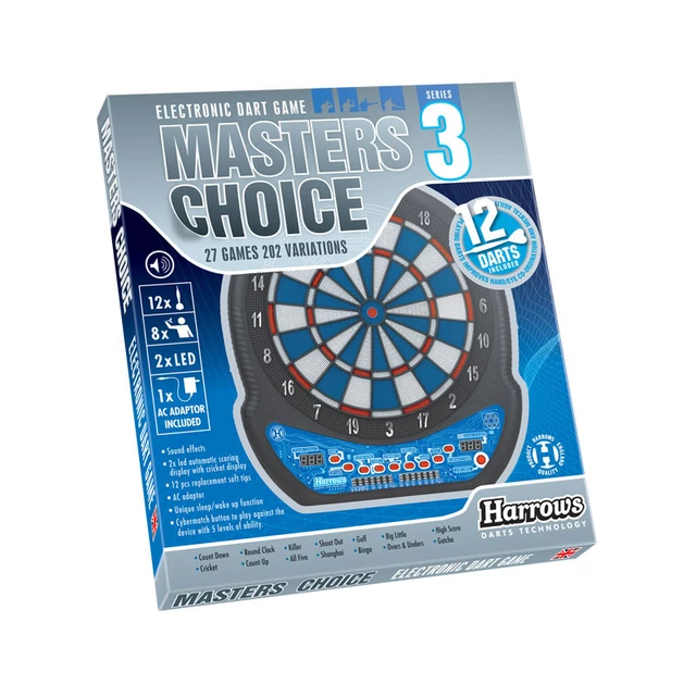 Elektronikus darts Harrows Masters Choice Series 3 - inSPORTline