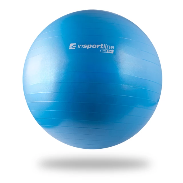Exercise Ball inSPORTline Lite Ball 75 cm - Blue - Blue