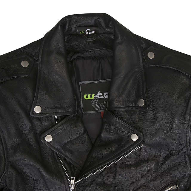 Férfi bőr motoros kabát W-TEC NF-1127