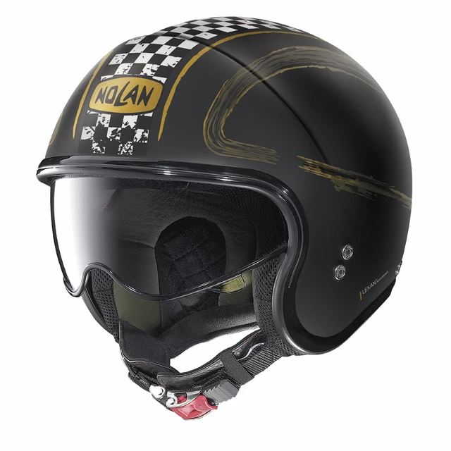 Nolan N21 Getaway Motorradhelm - Flat Black-Gold