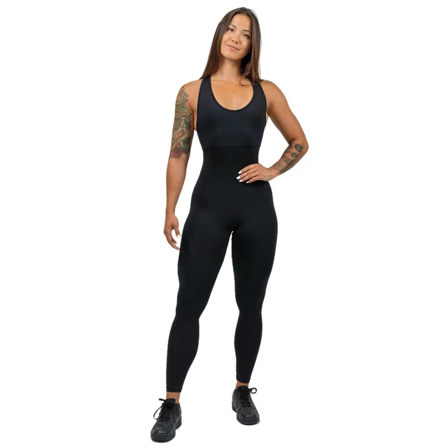 Workout Bodysuit Nebbia GYM RAT 201 - Black