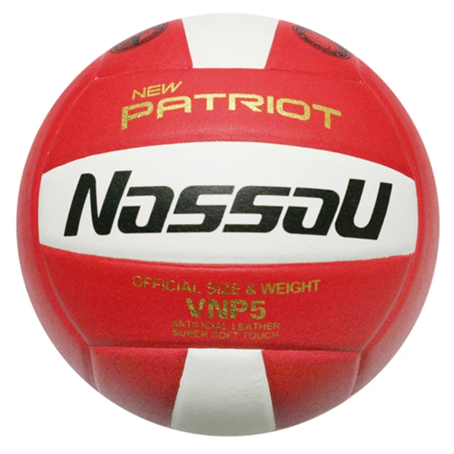 Volejbalová lopta Spartan Nassau Patriot - červená