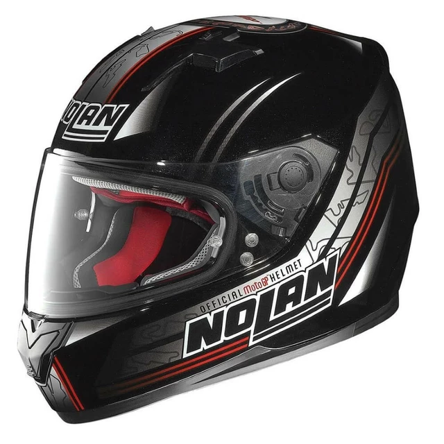 Motoros bukósisak Nolan N64 Moto GP Metal Black - inSPORTline