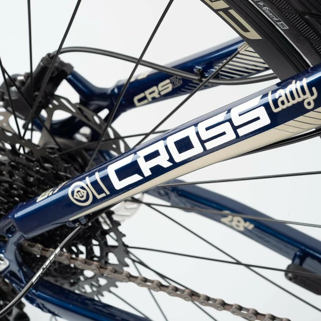Női cross elektromos kerékpár Crussis OLI Cross Lady 8.7-M