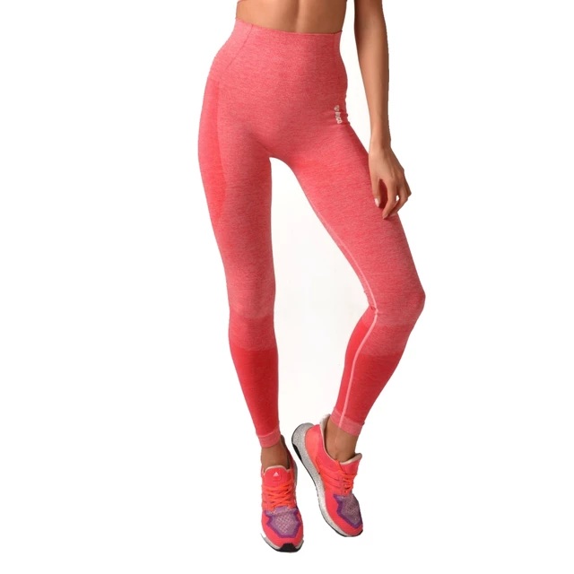 Női leggings Boco Wear Raspberry Melange Push Up - rózsaszín - rózsaszín