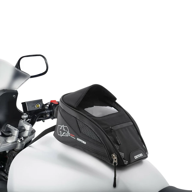 Tankbag na motocykl Oxford M2R 2 l černý s magnetickou základnou