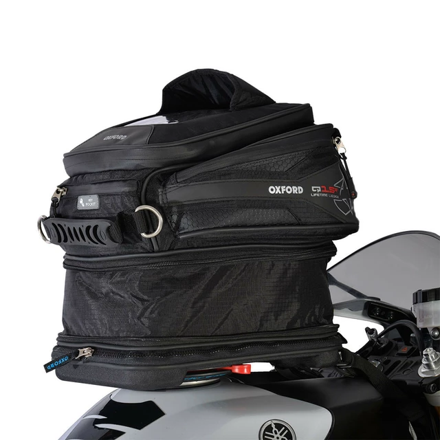 Motorcycle Tank Bag Oxford Q15R 15 L Black