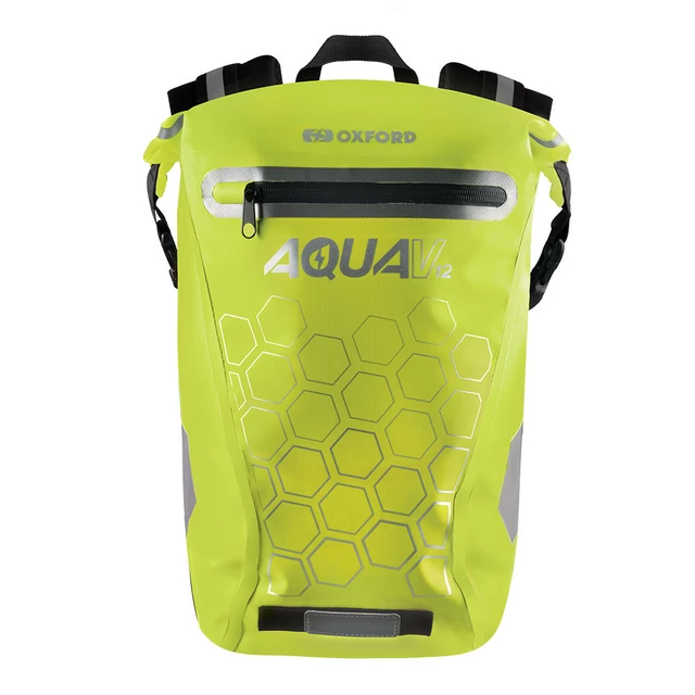 Waterproof Backpack Oxford Aqua V12 12 L - Fluo Yellow - Fluo Yellow