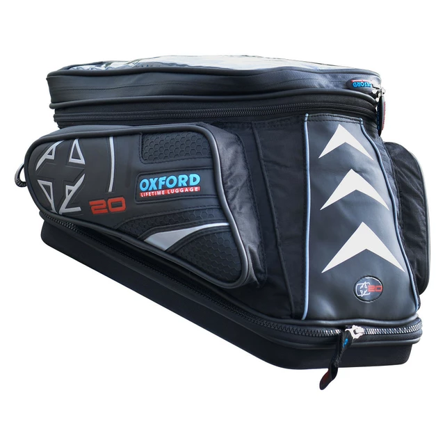 Motorcycle Tank Bag Oxford X20 Adventure QR Black