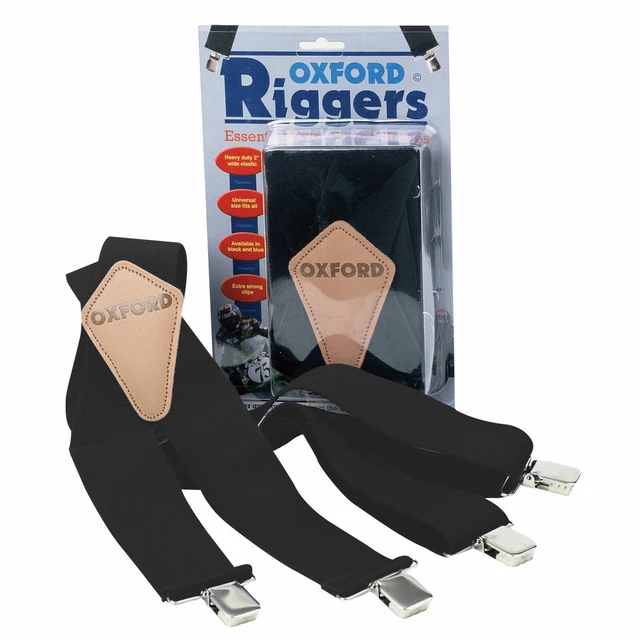 Oxford Riggers Hosenträger - Braces, schwarz