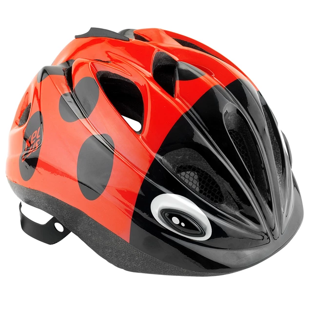 Kinderfahrradhelm KELLYS BUGGIE - blau - rot-schwarz