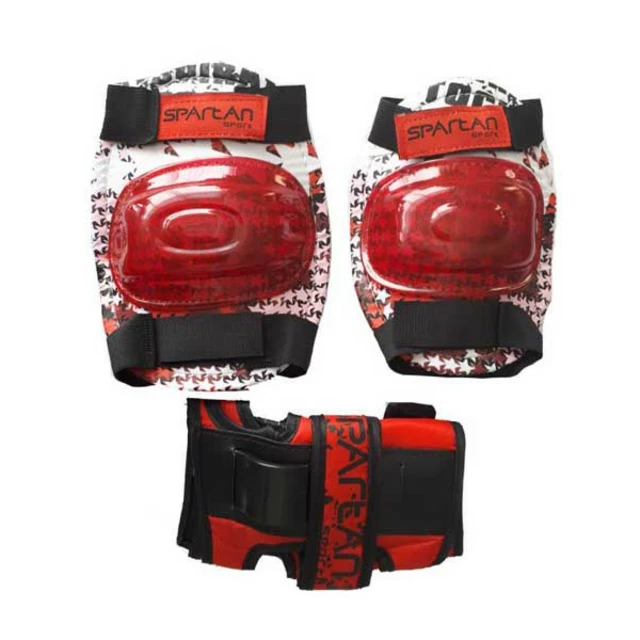 Spartan Red Star Protektoren Set