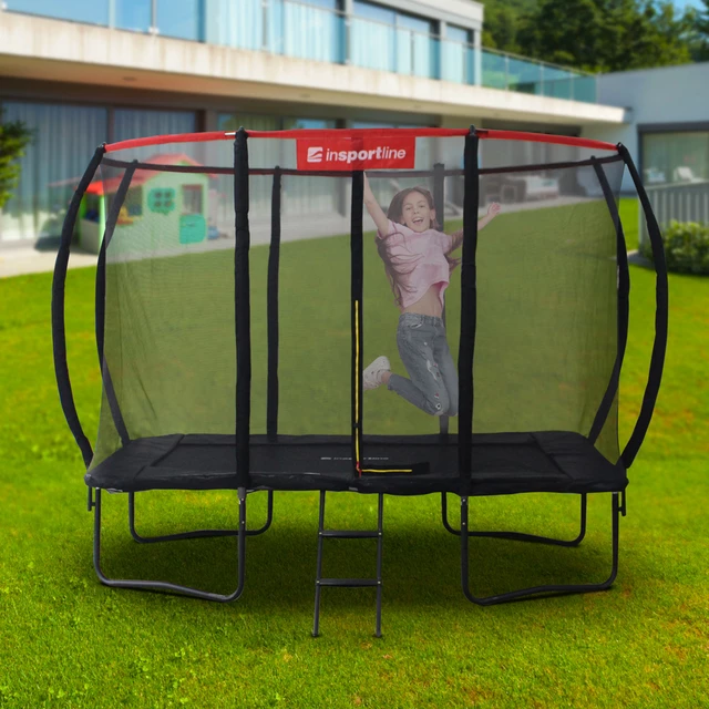 Siatka ochronna bez słupków do trampoliny inSPORTline QuadJump PRO 183*274 cm