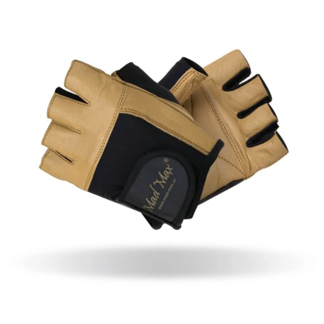 Fitness gloves Mad Max Natural