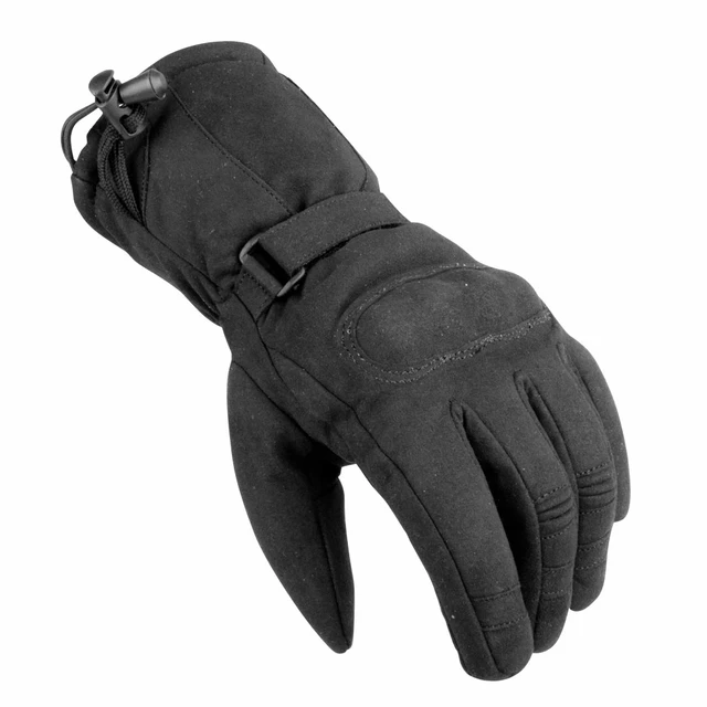 Zimné moto rukavice BOS G-Winter - čierna - čierna