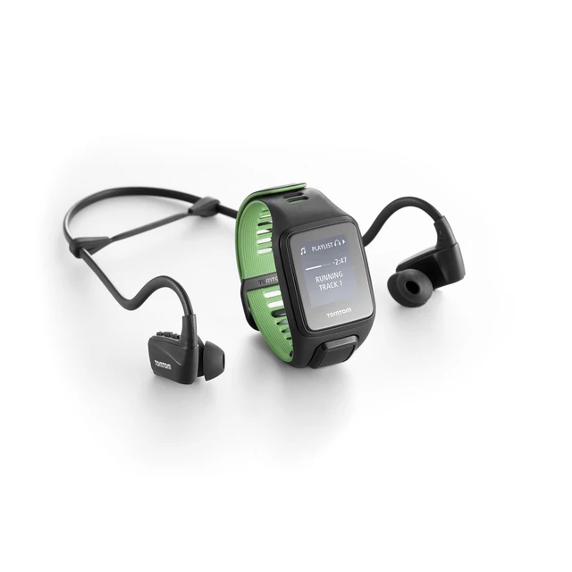 TomTom Sporttester Runner 3 Music + Bluetooth-Kopfhörer