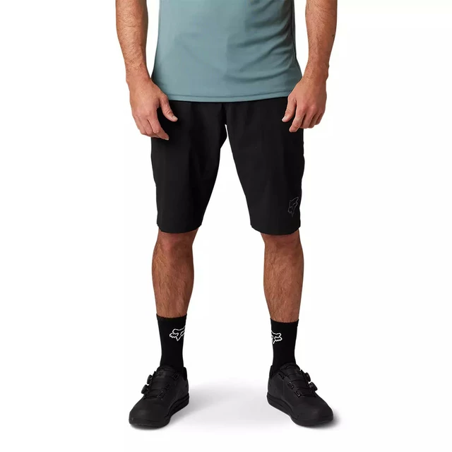 Kerékpáros rövidnadrág FOX Ranger Shorts - fekete - fekete