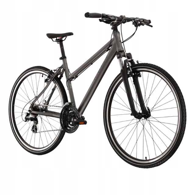Női cross kerékpár Kross Evado 2.0 D S 28" Gen 004 - grafit/fekete