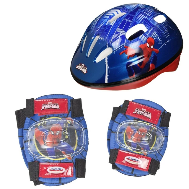 Protector & Helmet Set Spiderman w/ Bag