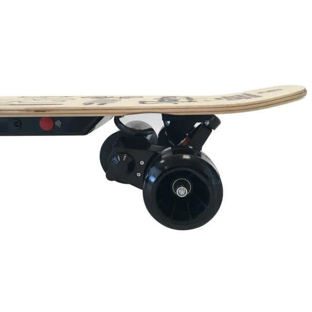 Skatey 150L wood art Elektroskateboard
