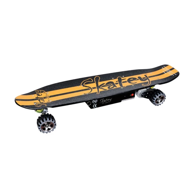 Elektrický longboard Skatey 400 čierno-oranžový - inSPORTline