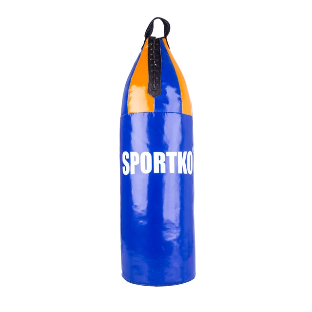 Children’s Punching Bag SportKO MP8 24x70cm - Blue-Orange - Blue-Orange