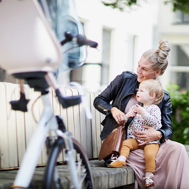 Rear-Mounted Child Bike Seat w/ Adaptor & Seatpost Holder Urban Iki