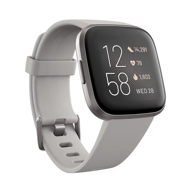 Chytré hodinky Fitbit Versa 2 Stone/Mist Grey - rozbaleno