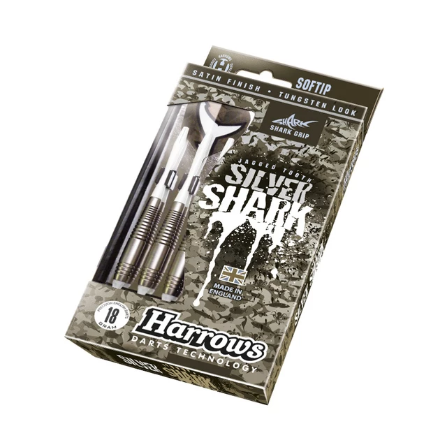 Harrows Silver Shark Soft Dartpfeile 3Stk