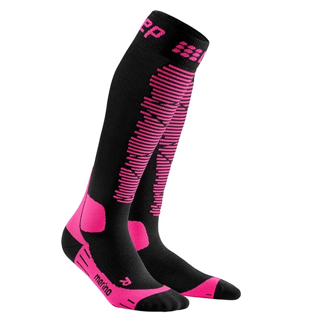 Women's Compression Ski Socks CEP Merino - inSPORTline